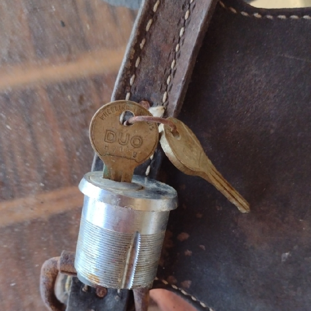 USA Duo Single Cylinder 2 Key Lock Lock with Keys